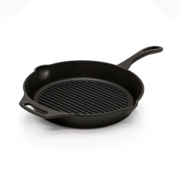 GRILL FIRE SKILLET WITH ONE PAN HANDLE PETROMAX gp30-t (ø30 cm/2,5 liters)