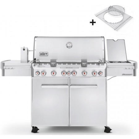 WEBER SUMMIT S-670 GBS STAINLESS STEEL BARBECUE