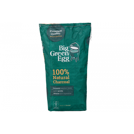 Carbón vegetal 100% natural BIG GREEN EGG (9 kg)