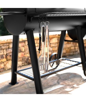 COMPETITION PRO™ OFFSET SMOKER CHARCOAL GRILL