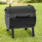 PORTABLE CHARCOAL GRILL & SIDE FIRE BOX CHAR-GRILLER