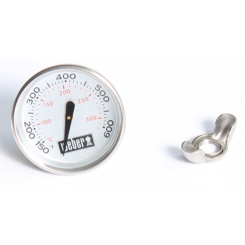 Stainless Steel Grill Thermometer Silver For Spirit 200 And 300
