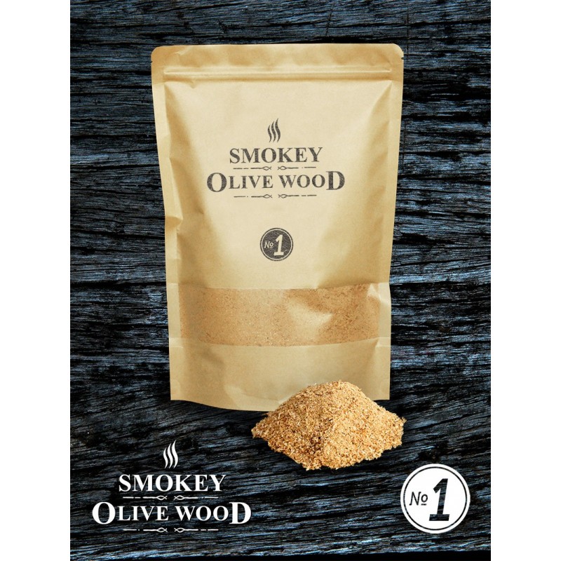 Taille du Grain 0-1mm Bois de Fumage Smokey Olive Wood 3X 1,5 litres de Sciure d’oranger