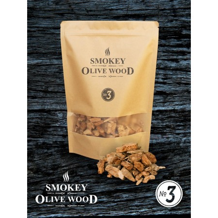 SOW Smokey Olive Wood Smoking Chips Nº3
