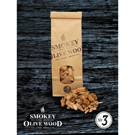 SOW Smokey Olive Wood Small Pack Nº3 Smoking Chips
