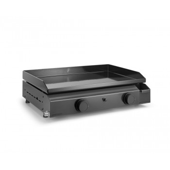 PLANCHA FORGE ADOUR BASE GAS 60 CHASSIS AND COOKING HOB IN ENAMELLED STEEL