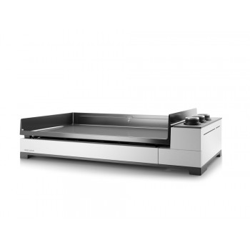 PREMIUM 75 GAS PLANCHA FORGE ADOUR CHASSIS BLACK/GREY ENAMELLED STEEL