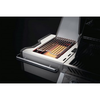 BARBECUE NAPOLEON PRESTIGE PRO 665 WITH INFRARED SIDE AND REAR BURNERS STAINLESS STEEL