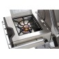 BARBECUE NAPOLEON PRESTIGE PRO 825 WITH POWER SIDE BURNER, INFRARED REAR & BOTTOM BURNERS STAINLESS STEEL