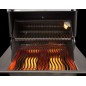 BARBECUE NAPOLEON PRESTIGE PRO 825 WITH POWER SIDE BURNER, INFRARED REAR & BOTTOM BURNERS STAINLESS STEEL