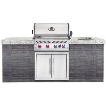 BUILT-IN BARBECUE NAPOLEON PRESTIGE PRO 500 WITH INFRARED REAR BURNER STAINLESS STEEL