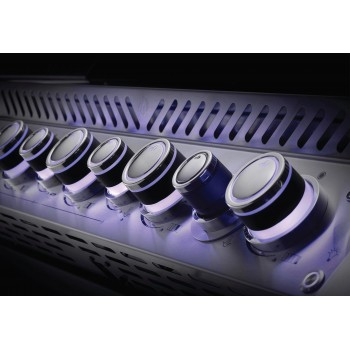 BUILT-IN BARBECUE NAPOLEON PRESTIGE PRO 665 WITH INFRARED REAR BURNER STAINLESS STEEL NATURAL GAS