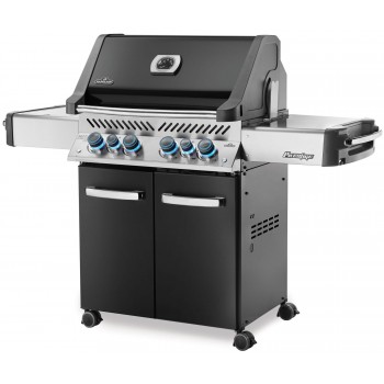 BARBECUE NAPOLEON PRESTIGE 500 WITH INFRARED SIDE AND REAR BURNERS BLACK