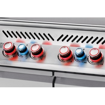 BARBECUE NAPOLEON PRESTIGE PRO 500 WITH INFRARED SIDE AND REAR BURNERS STAINLESS STEEL NATURAL GAS
