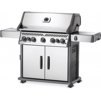 BARBECUE NAPOLEON ROGUE SE 625 WITH INFRARED SIDE AND REAR BURNERS STAINLESS STEEL