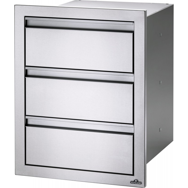 BUILT-IN TRIPLE SMALL DRAWER NAPOLEON (55x71cm)