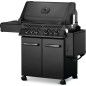 BARBECUE NAPOLEON PHANTOM PRESTIGE 500 WITH INFRARED SIDE AND REAR BURNERS MATTE BLACK